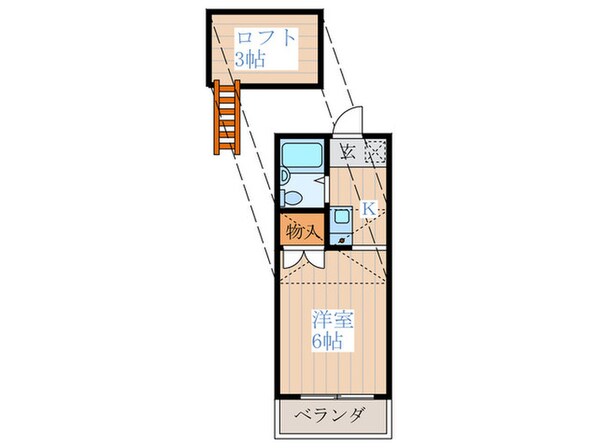 グリ－ンタウン前原の物件間取画像